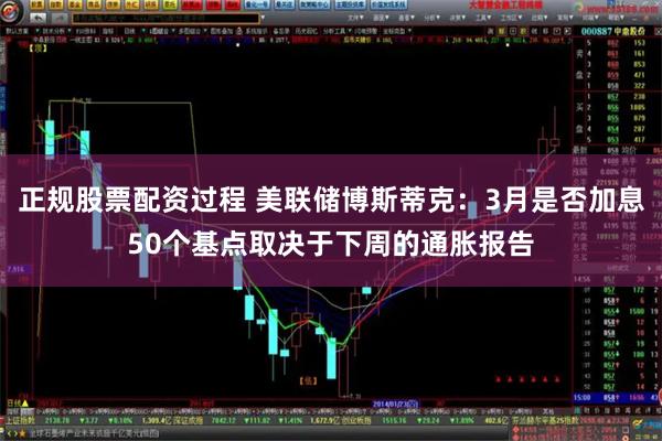正规股票配资过程 美联储博斯蒂克：3月是否加息50个基点取决于下周的通胀报告