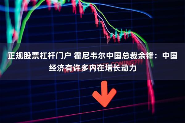 正规股票杠杆门户 霍尼韦尔中国总裁余锋：中国经济有许多内在增长动力