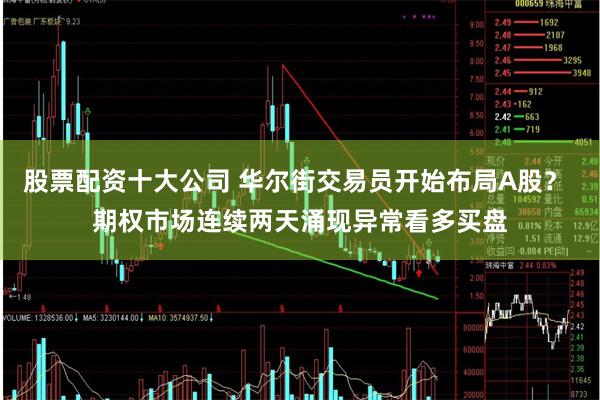 股票配资十大公司 华尔街交易员开始布局A股？ 期权市场连续两天涌现异常看多买盘