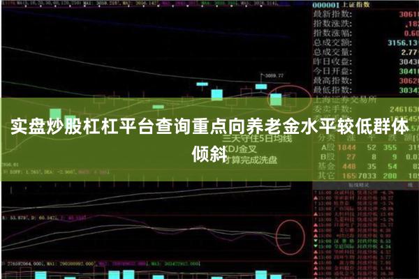 实盘炒股杠杠平台查询重点向养老金水平较低群体倾斜