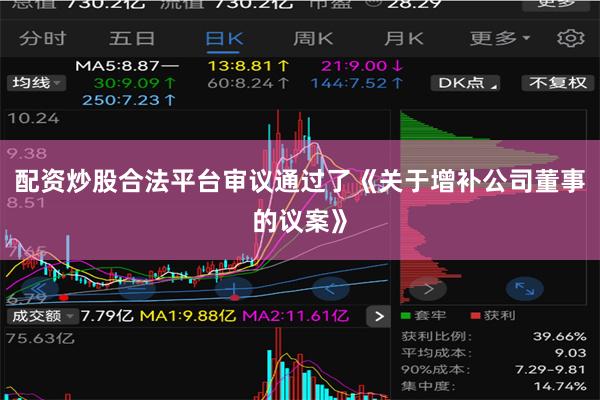 配资炒股合法平台审议通过了《关于增补公司董事的议案》